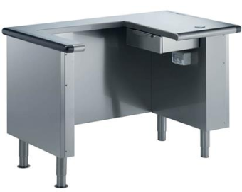Прилавок для кассы Electrolux 330252 (ZLCL12R) в ШефСтор (chefstore.ru)